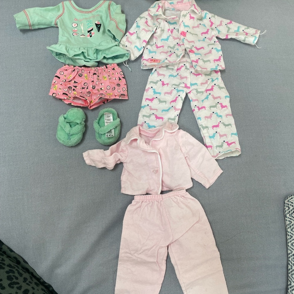 American Girl Pajama Outfits Set